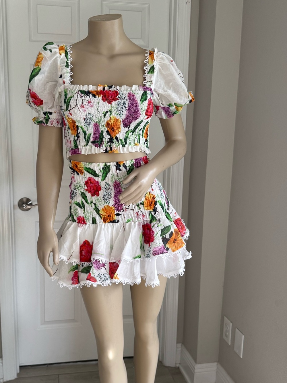Charo Ruiz Gladi Skirt Set 
Skirt NWT Top LIKE NEW